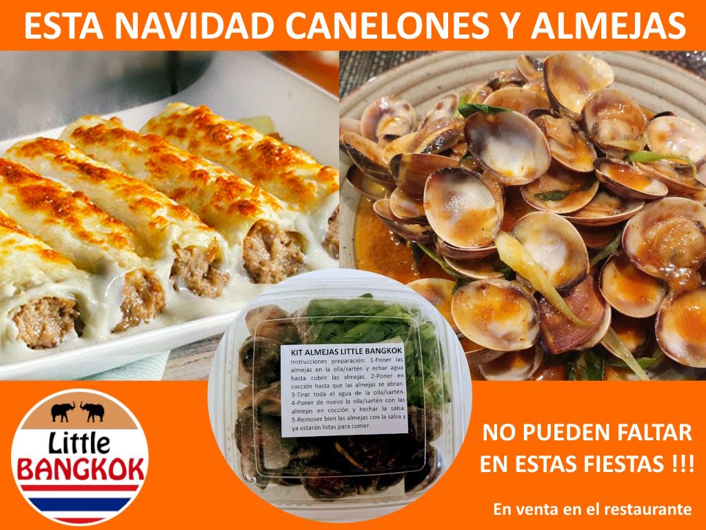 Canelones + Almejas
