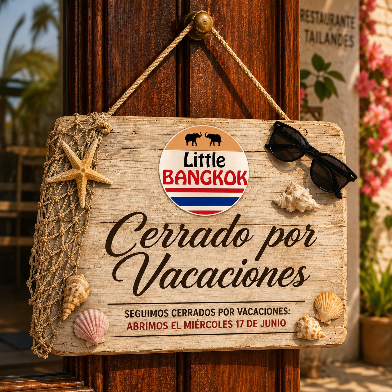 SEGUIMOS CERRADOS POR VACACIONES